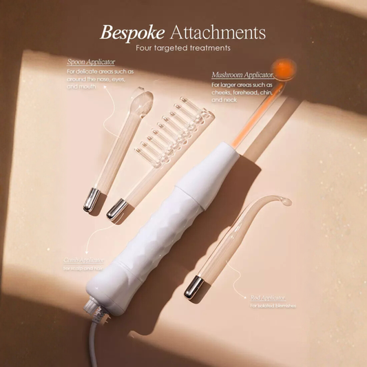 𝐃𝐞𝐫𝐦𝐚𝐯𝐮𝐞™ 4 in 1 Massager 4 Tube Electrode Wand Set