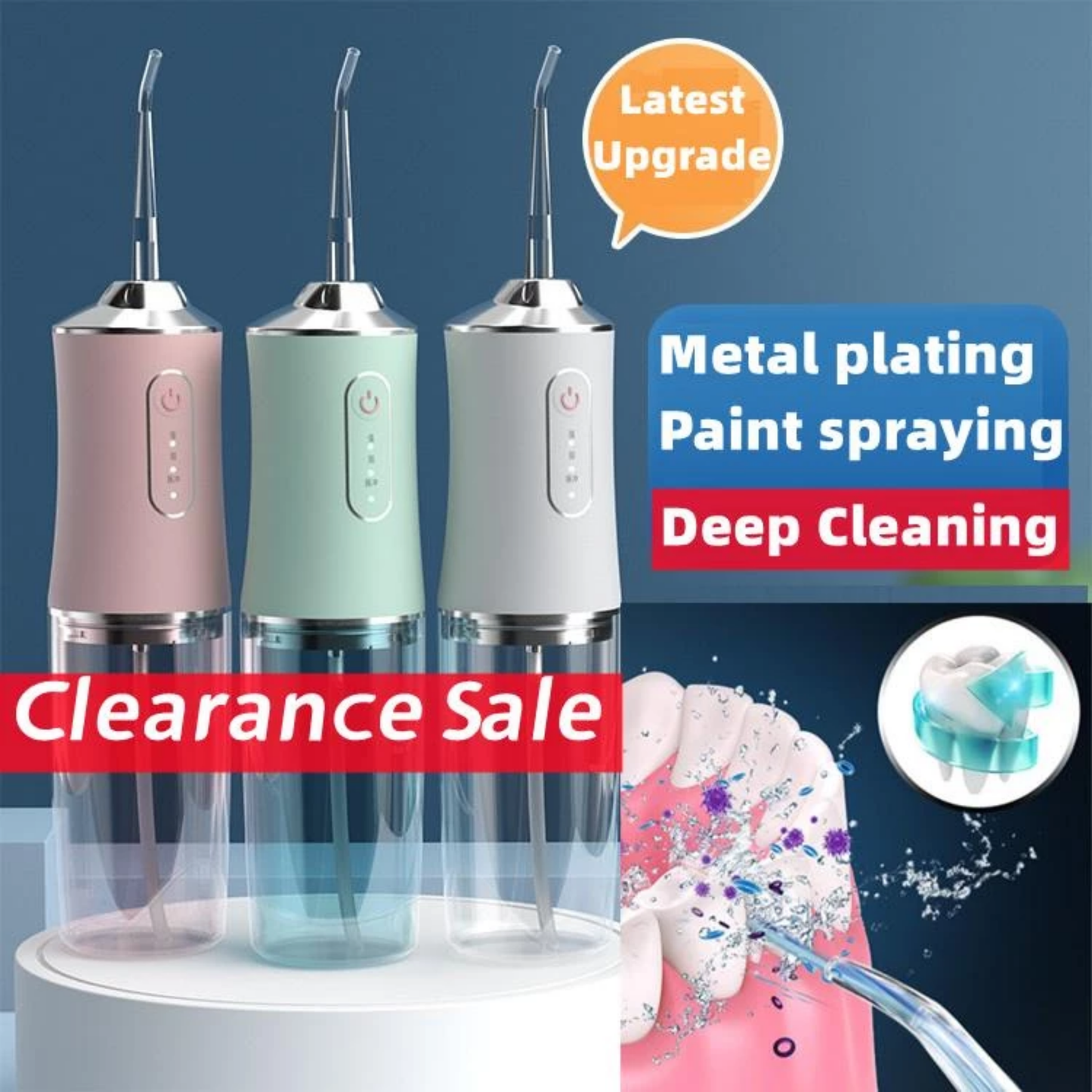 𝐔𝐥𝐭𝐫𝐚𝐬𝐨𝐧𝐢𝐜™ Water Dental Flosser