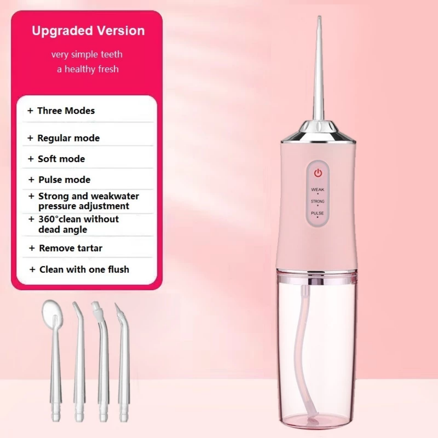 𝐔𝐥𝐭𝐫𝐚𝐬𝐨𝐧𝐢𝐜™ Water Dental Flosser