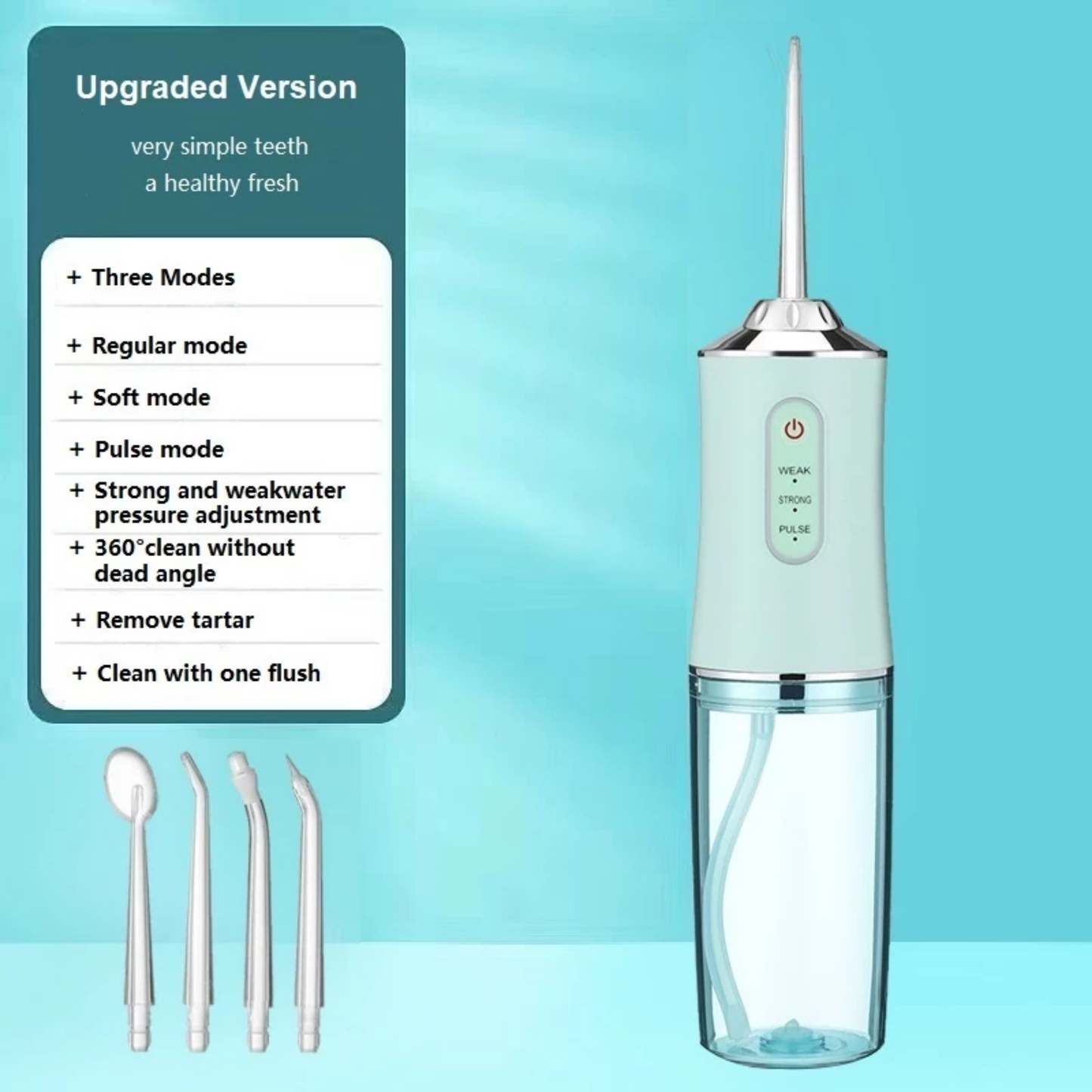 𝐔𝐥𝐭𝐫𝐚𝐬𝐨𝐧𝐢𝐜™ Water Dental Flosser