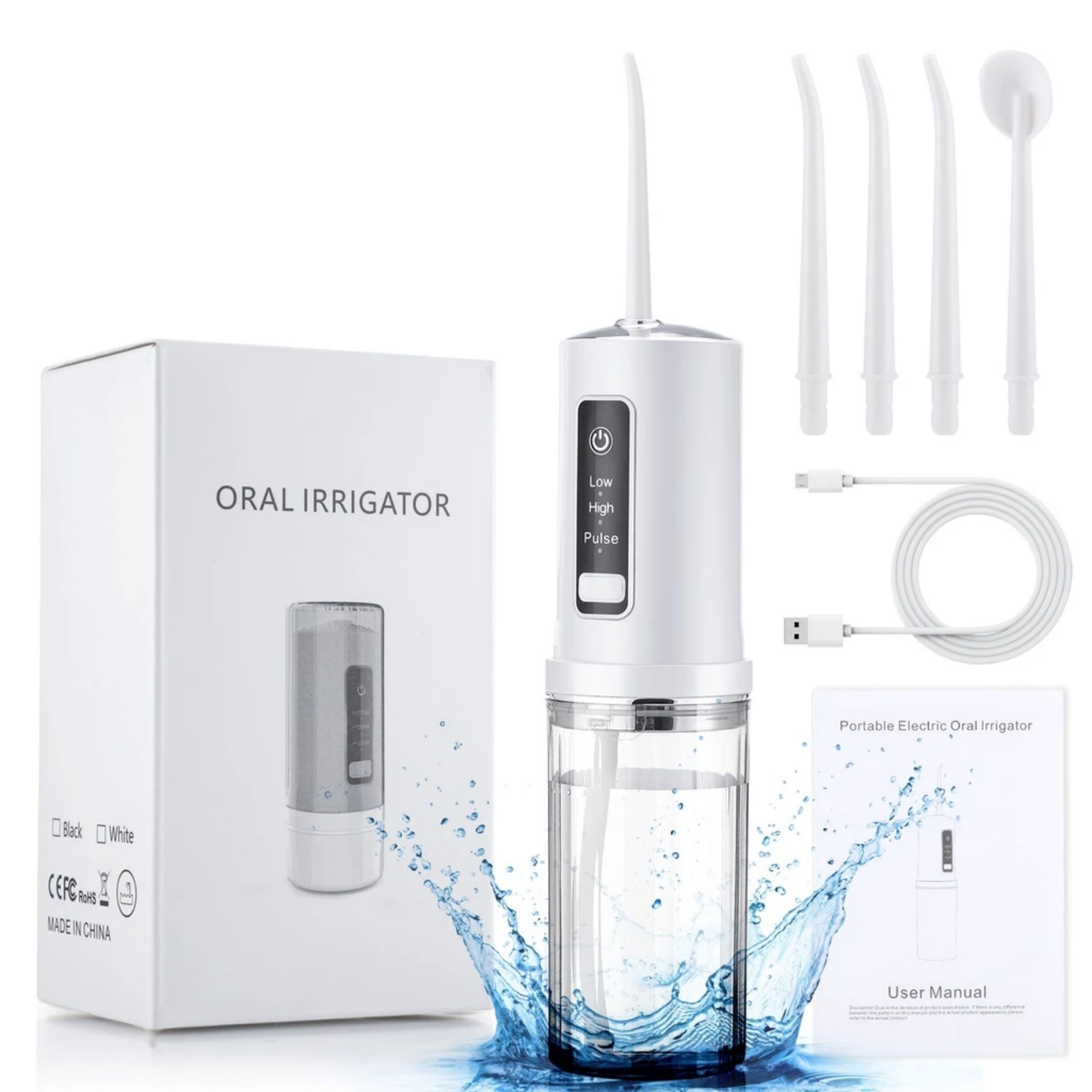 𝐔𝐥𝐭𝐫𝐚𝐬𝐨𝐧𝐢𝐜™ Water Dental Flosser