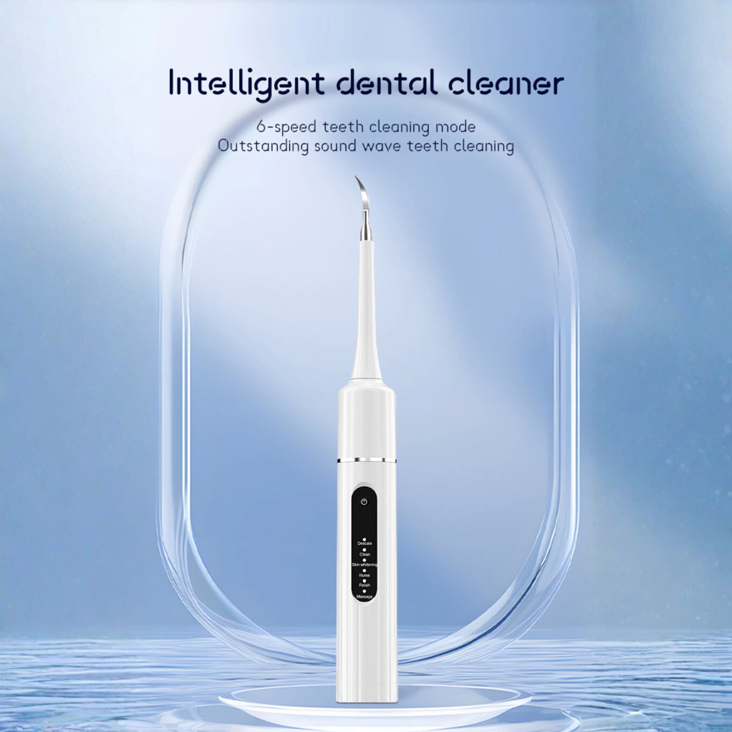𝐃𝐞𝐧𝐭𝐢𝐪𝐮𝐞™ 6 in 1 Portable Electric Toothbrush