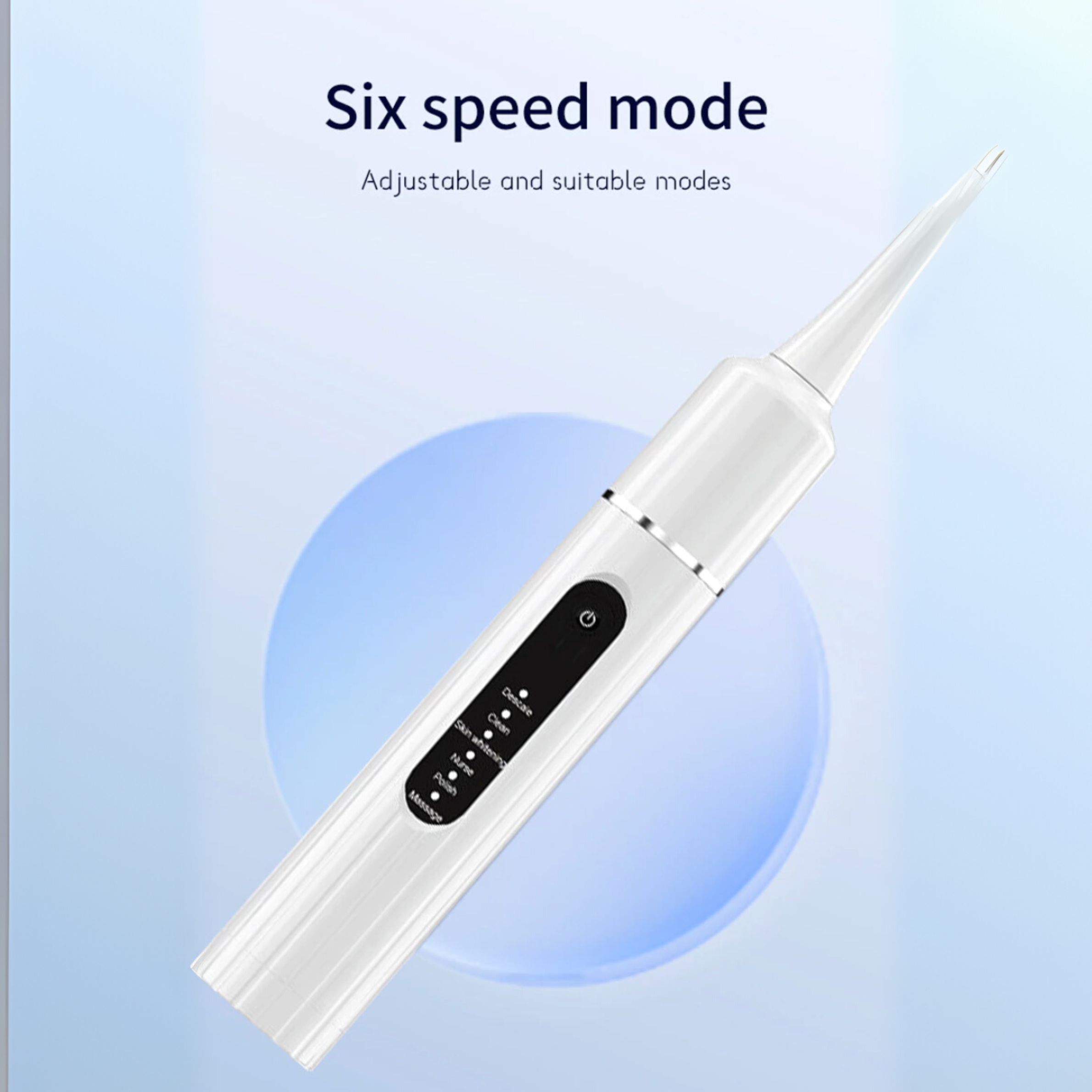 𝐃𝐞𝐧𝐭𝐢𝐪𝐮𝐞™ 6 in 1 Portable Electric Toothbrush