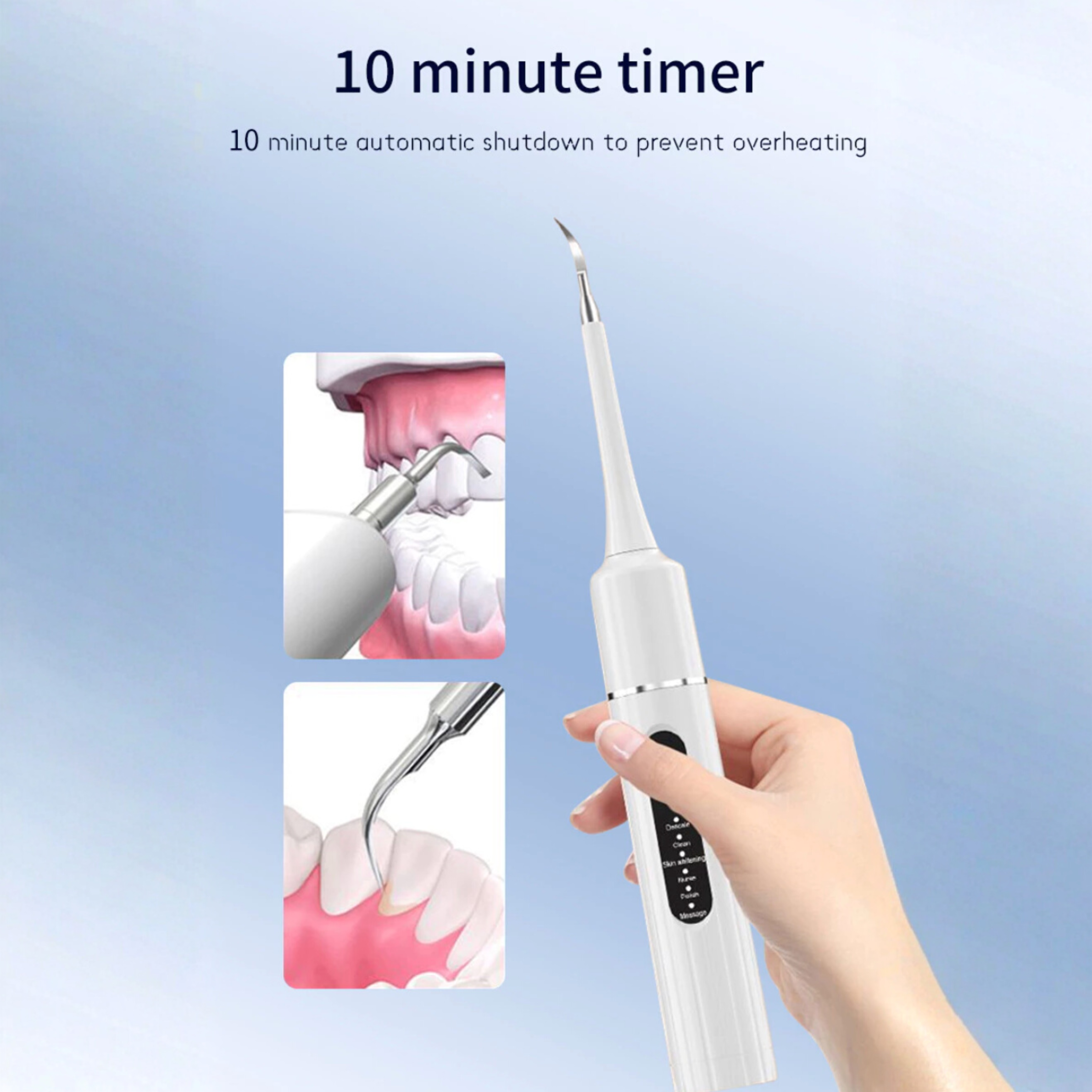 𝐃𝐞𝐧𝐭𝐢𝐪𝐮𝐞™ 6 in 1 Portable Electric Toothbrush