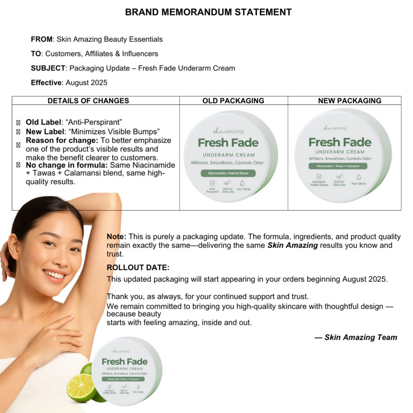 𝐀𝐫𝐦𝐢é𝐫𝐞™ Underarm Cream