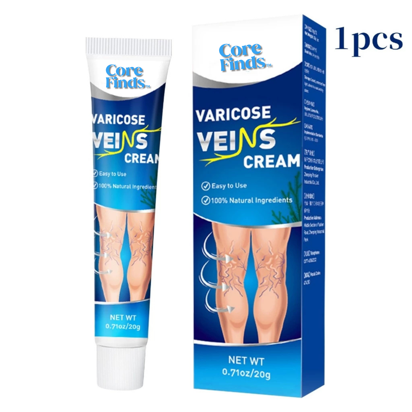 𝐕𝐞𝐢𝐧𝐄𝐚𝐬𝐞™ Varicose Vein Treatment Cream Leg