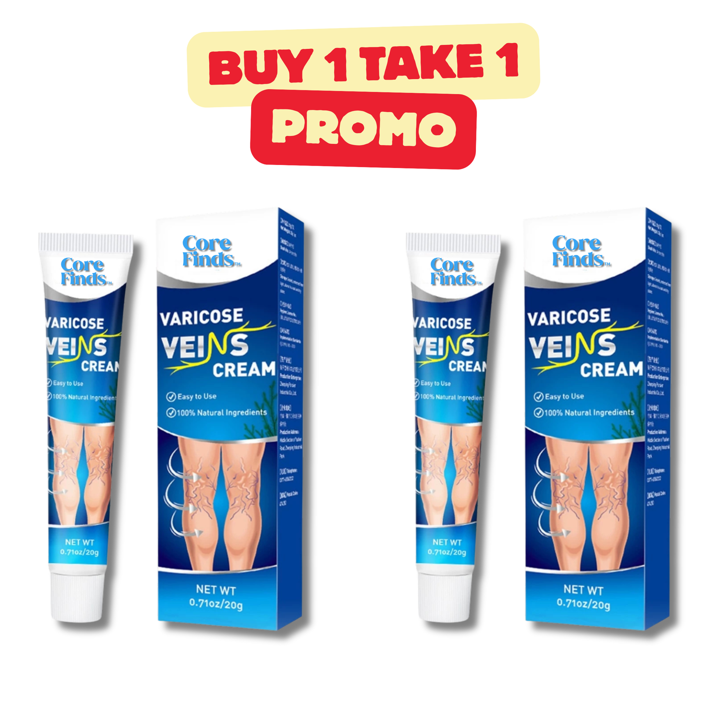 𝐕𝐞𝐢𝐧𝐄𝐚𝐬𝐞™ Varicose Vein Treatment Cream Leg