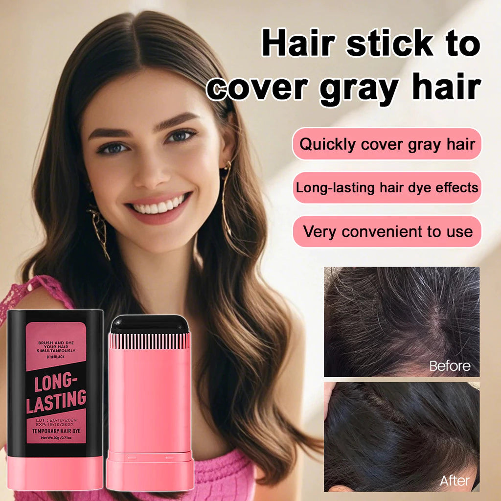 𝐇𝐮𝐞𝐒𝐭𝐢𝐜𝐤™ Long-Lasting Temporary Hair Dye Stick