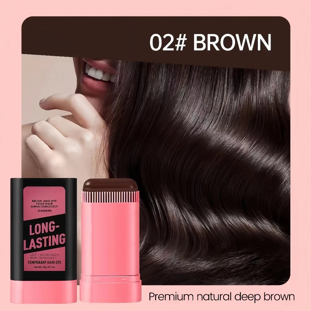𝐇𝐮𝐞𝐒𝐭𝐢𝐜𝐤™ Long-Lasting Temporary Hair Dye Stick